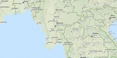 Gps bản đồ cho Myanmar